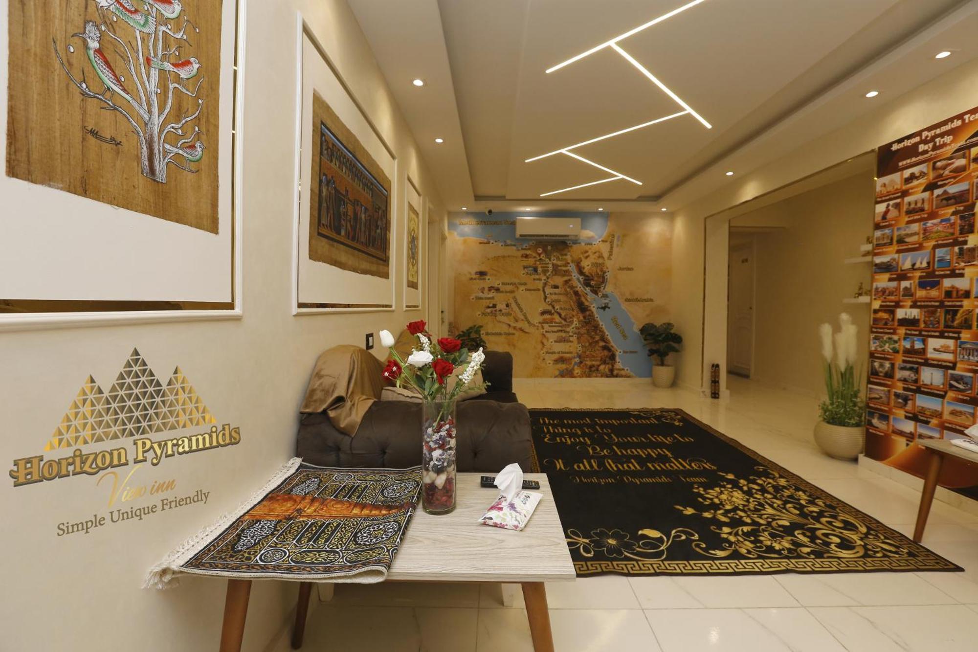 Horizon Pyramids View Inn Kafret el-Gabal エクステリア 写真