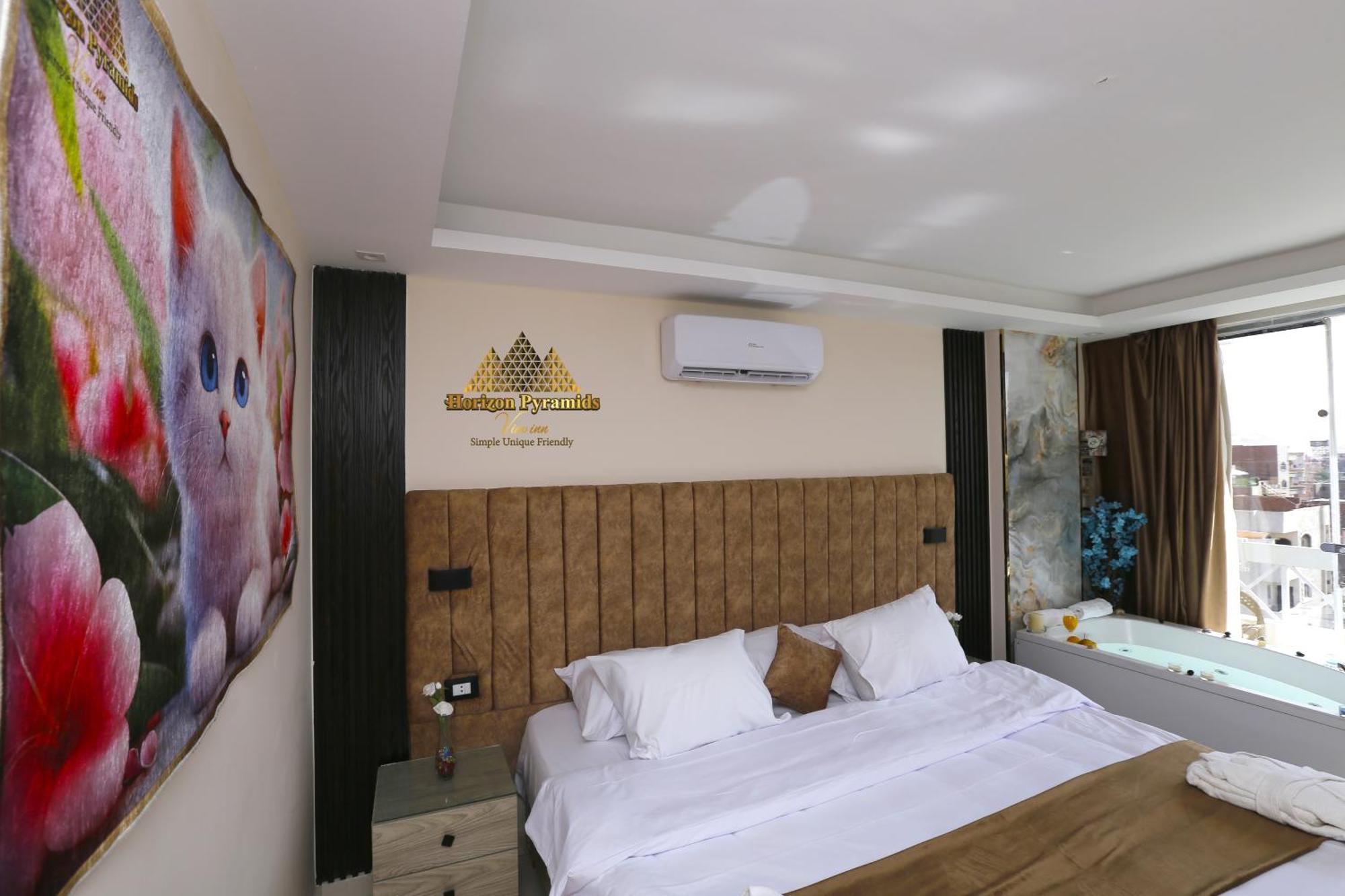 Horizon Pyramids View Inn Kafret el-Gabal エクステリア 写真