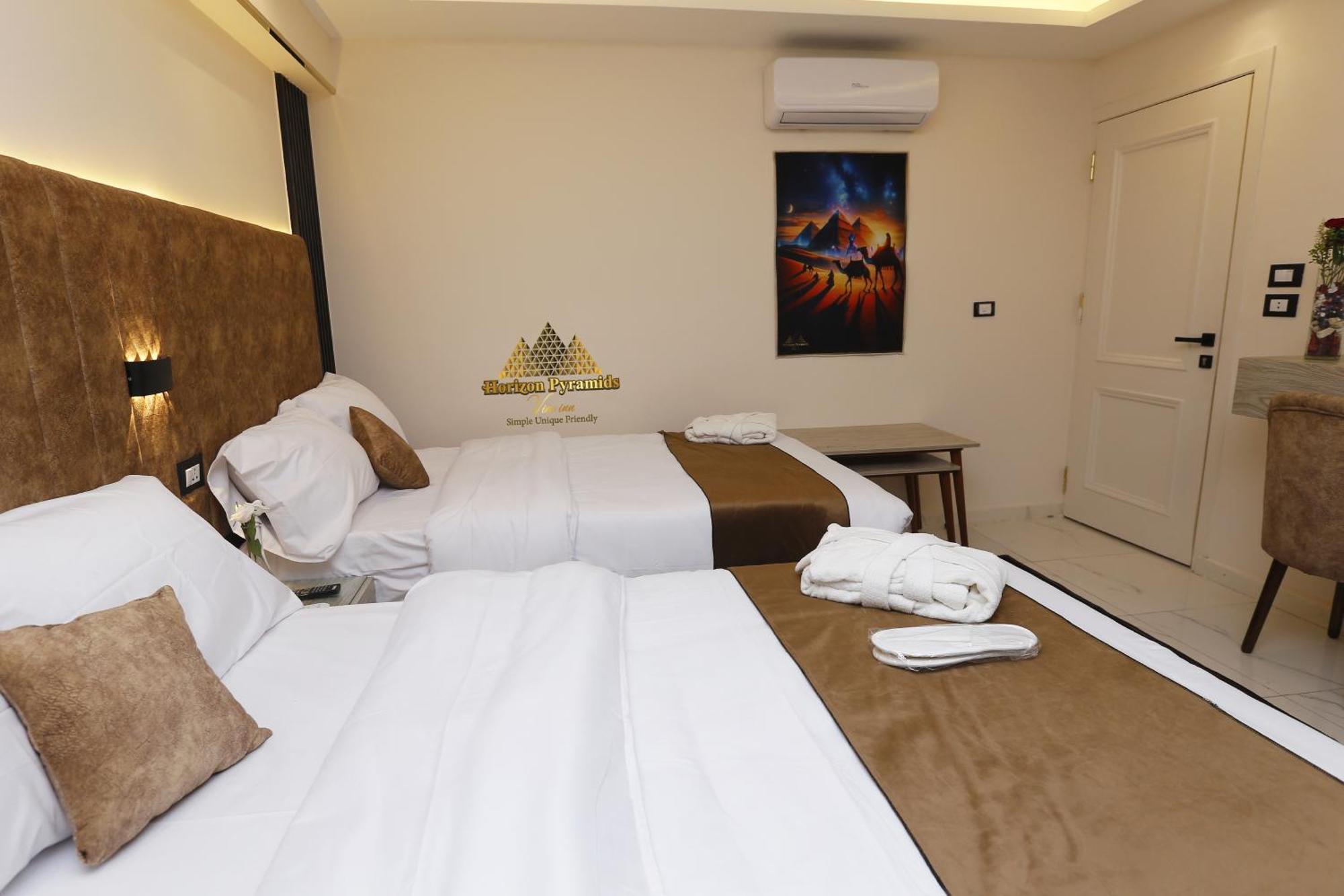 Horizon Pyramids View Inn Kafret el-Gabal エクステリア 写真