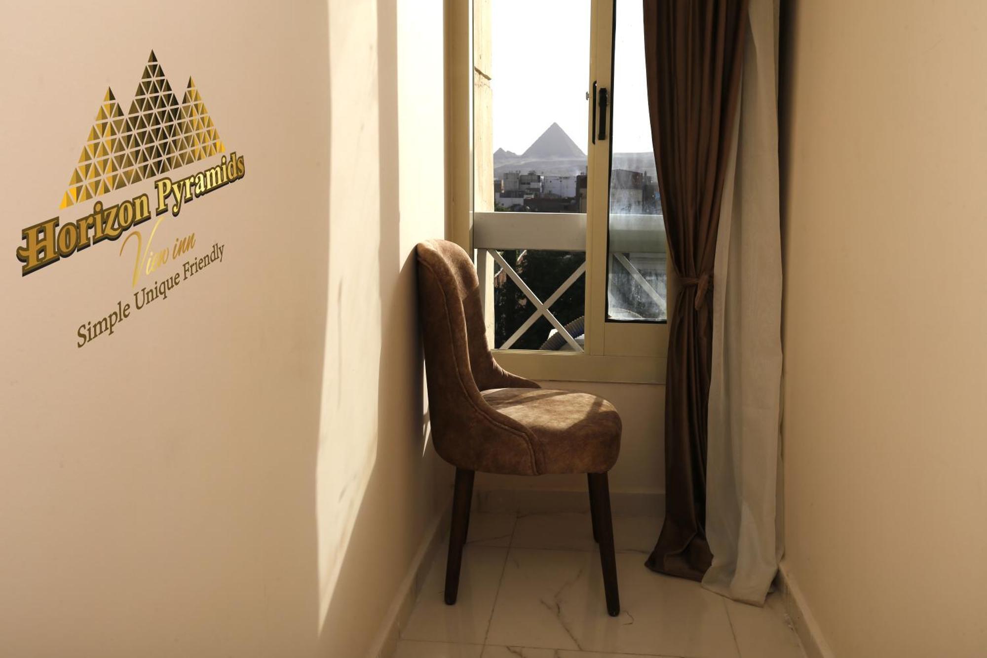 Horizon Pyramids View Inn Kafret el-Gabal エクステリア 写真