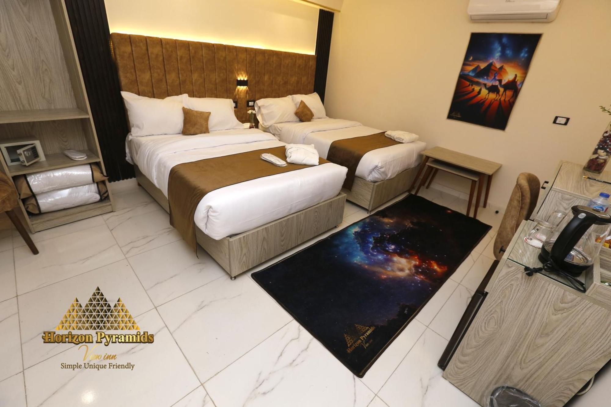Horizon Pyramids View Inn Kafret el-Gabal エクステリア 写真