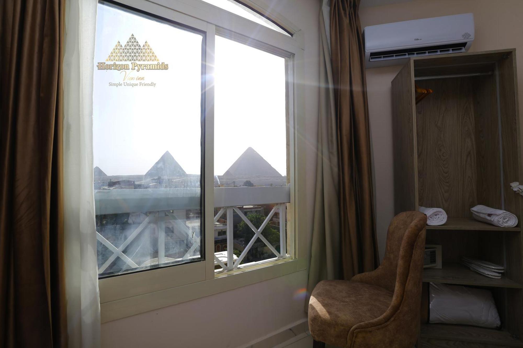 Horizon Pyramids View Inn Kafret el-Gabal エクステリア 写真