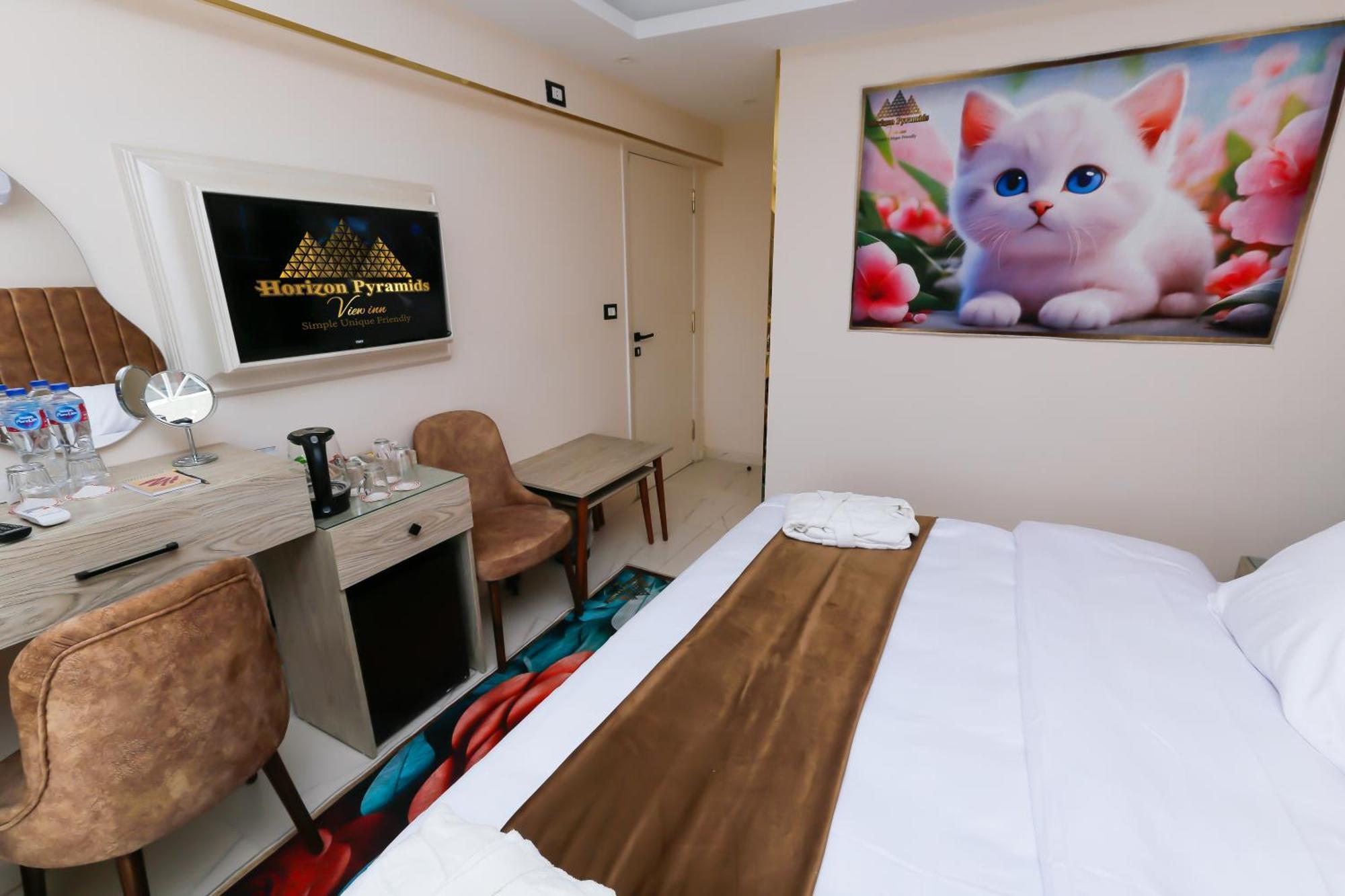 Horizon Pyramids View Inn Kafret el-Gabal エクステリア 写真