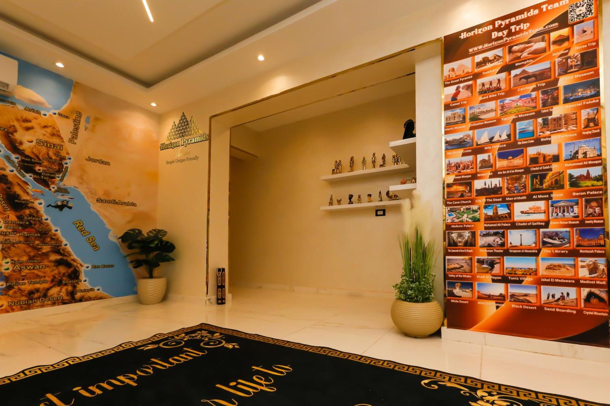 Horizon Pyramids View Inn Kafret el-Gabal エクステリア 写真